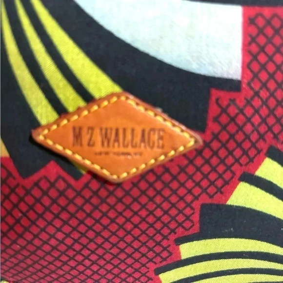 MZ Wallace multicolor print satchel handbag - Picture 10 of 12